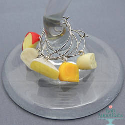 Cheese Wine Charms