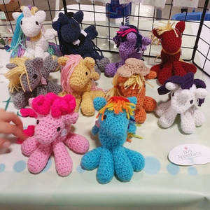 Crochet Pony Plushies