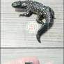 Miniature Alligator Sculpture