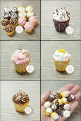 Cupcake Charms