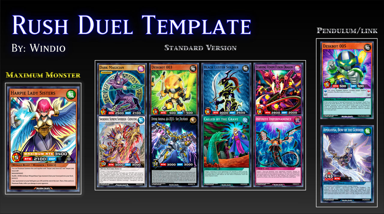 yugioh banner deck Complete Custom for Yu-Gi-Oh! GX My Helios Yugioh Deck Profile