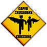 Caped crusaders Crossing