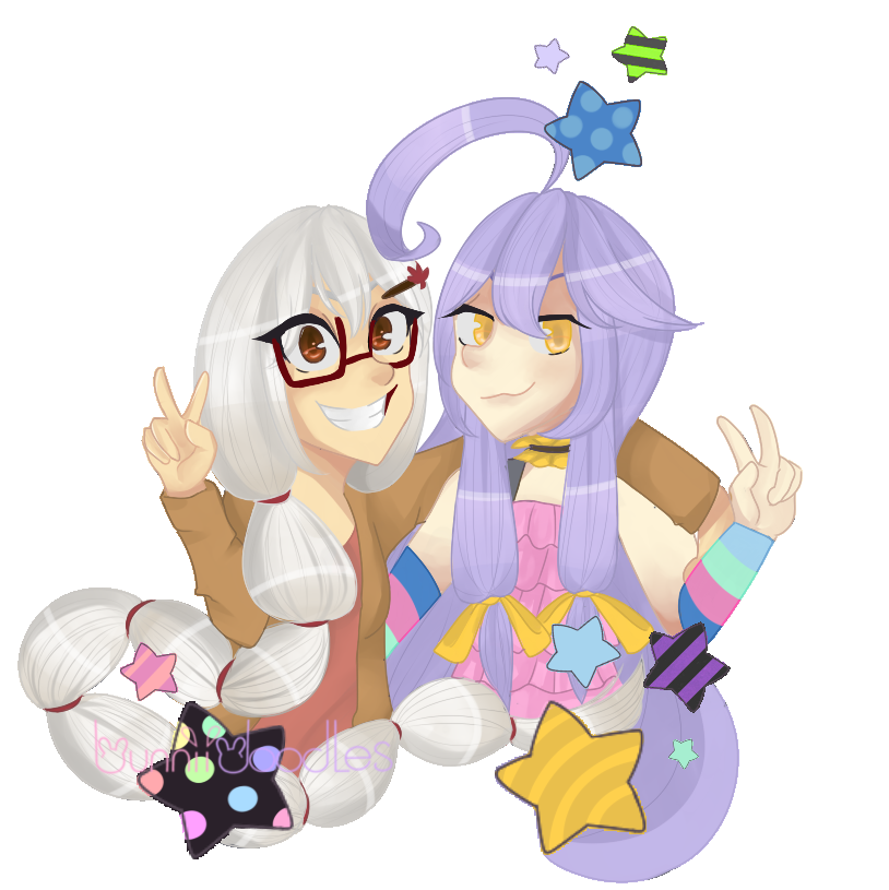 Two Friends Inseparable .:inseparable friends:. by Bunnii-Doodles on DeviantArt