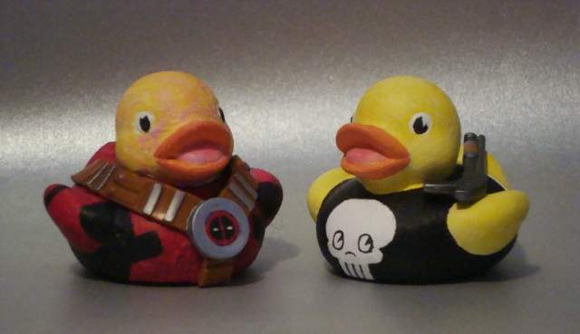 Deadpool n Punisher Duckies