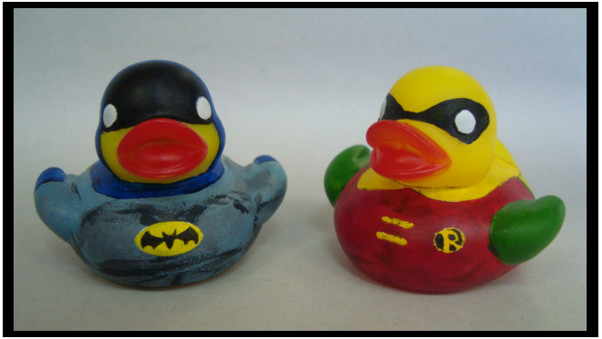 Batman and Robin Duckies