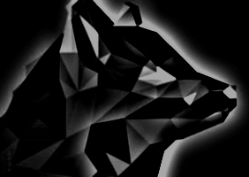 White Low Poly Fox2 by Caen-N