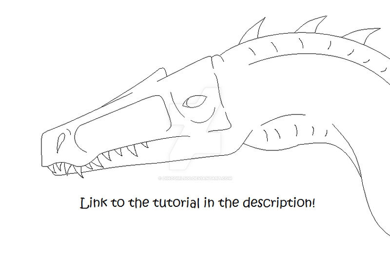 Spinosaurus Head Tutorial. by DinoGirl500 on DeviantArt