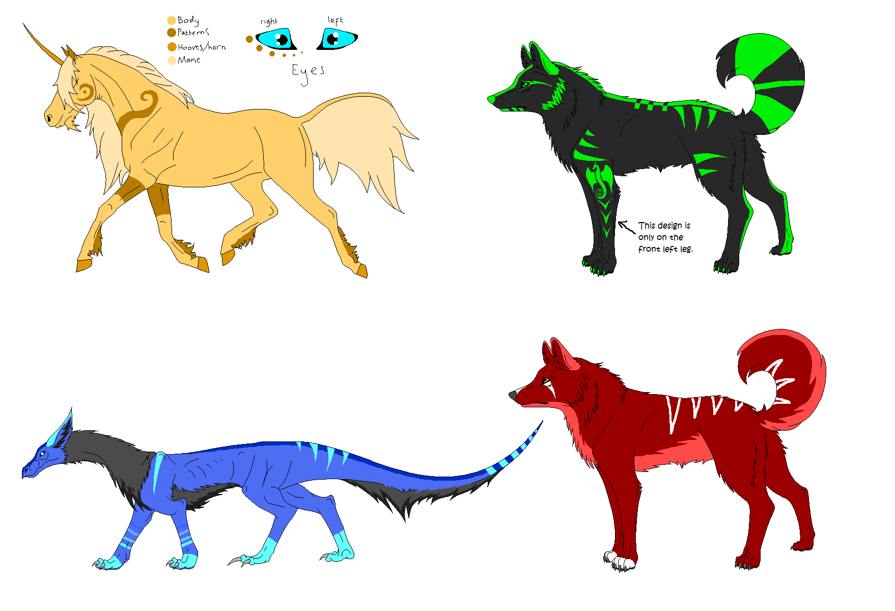 Left over adopts CLOSED by DinoGirl500 on DeviantArt