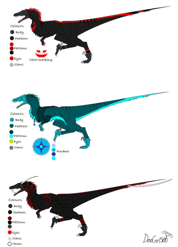Velociraptor Adopts (CLOSED) by DinoGirl500 on DeviantArt