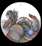 Micro-Babe Pinups: Shin Godzilla by Sir--Raptor