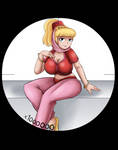 Micro-Babe Pinups: Jeannie by Sir--Raptor