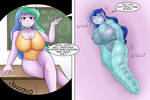 Micro-Babe-Pinups: Celestia and Luna by Sir--Raptor