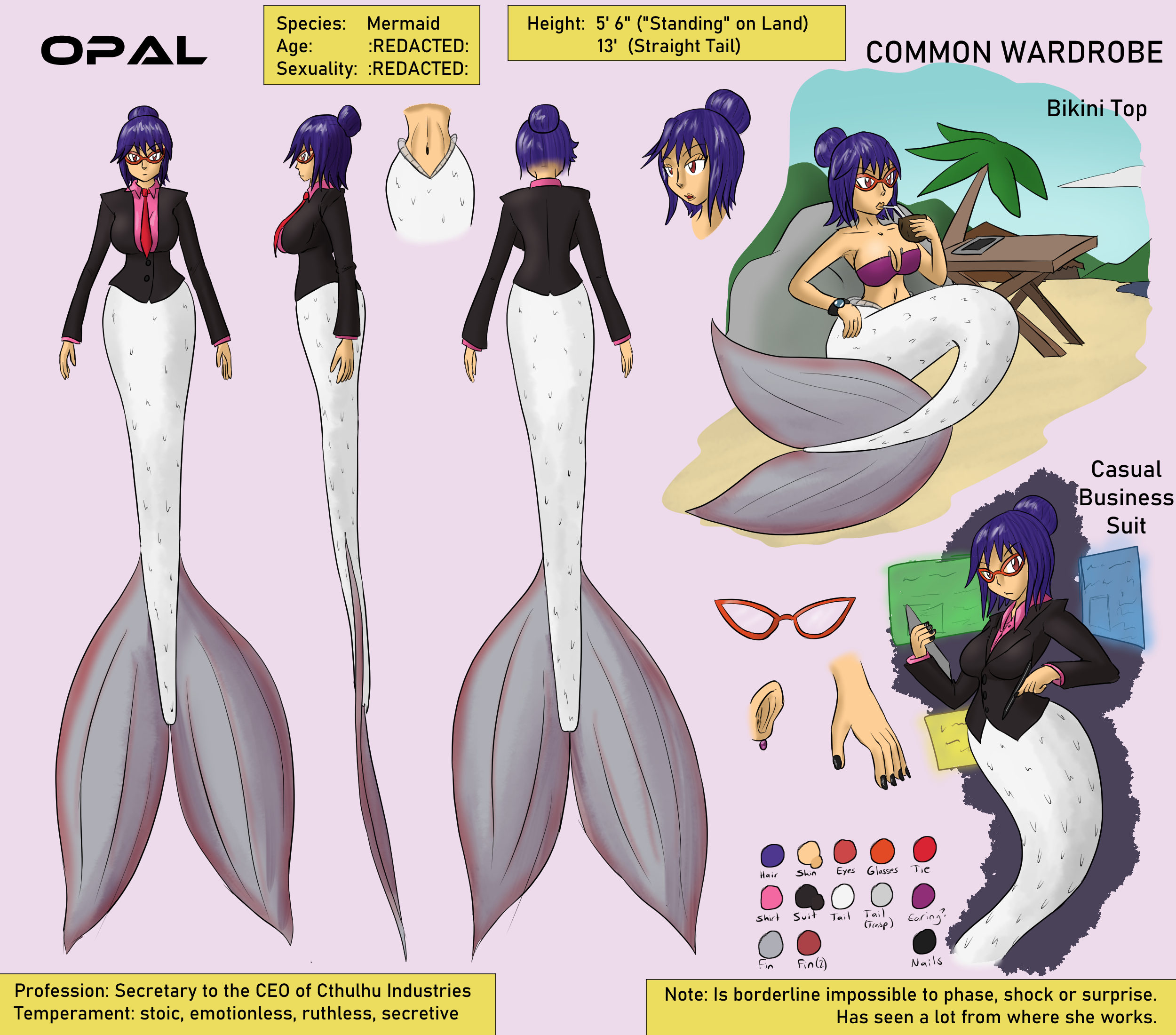 Sir Raptor Opal Reference Sheet by Sir--Raptor on DeviantArt