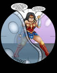 Micro-Babe Pinups: Wonder Woman by Sir--Raptor