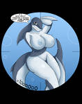 Micro-Babe Pinups: Rule 63 Bruce by Sir--Raptor
