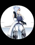 Micro-Babe Pinups: Winter Schnee by Sir--Raptor