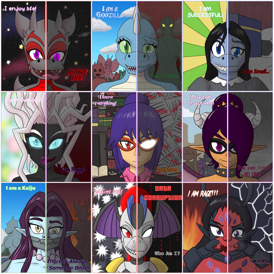Sir Raptor Two Sides to Every Character by Sir--Raptor on DeviantArt
