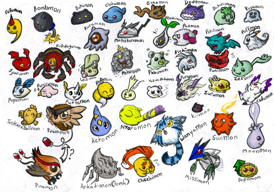 Digmon Small Little Digimon by cupil on DeviantArt