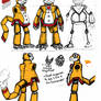 TDC2 Digimon ref: Steamandamon and armor