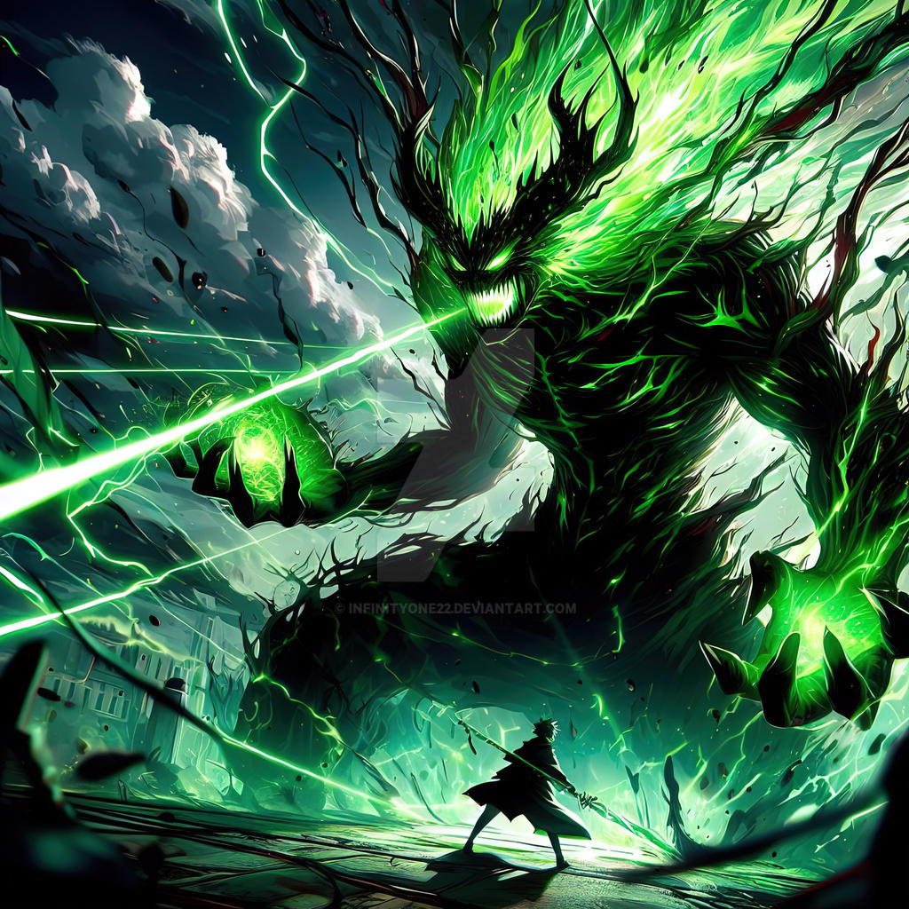 Green Rune Unleashed The Green Fury Unleashed by INFINITYone22 on DeviantArt