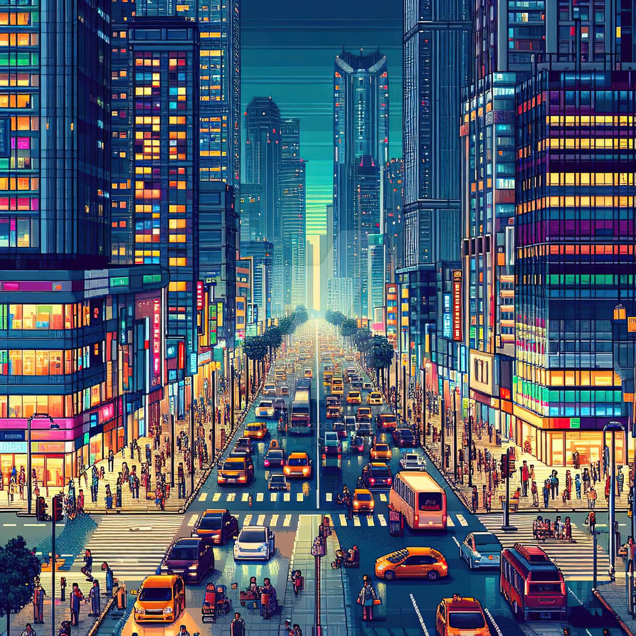 City Lights Symphony by INFINITYone22 on DeviantArt