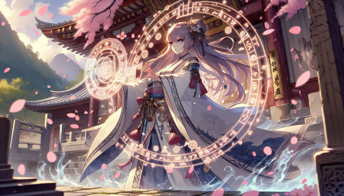 Arcane Blossom Ritual by INFINITYone22 on DeviantArt