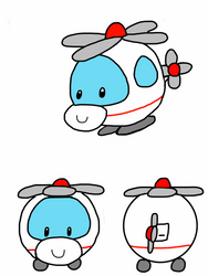 Squishable helicopter by thetoonmanjoe
