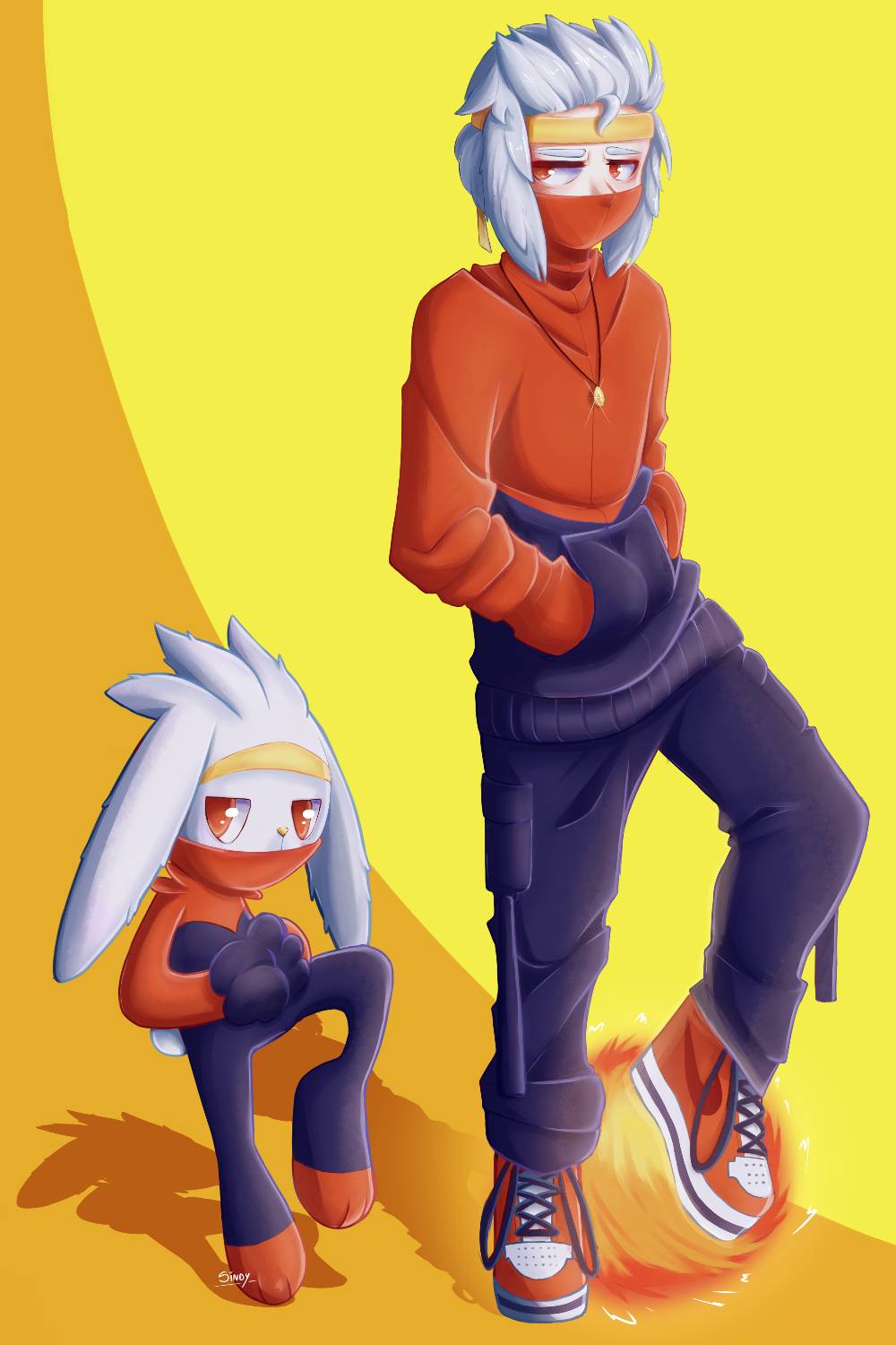 Human Raboot by sinddddy on DeviantArt