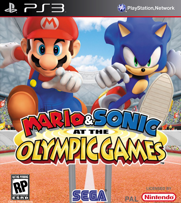 Mario Sonic at the (PS3) by PaperPenguinMusic on