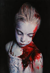 Disasters of war after Gottfried Helnwein by KaradjinovicMarko