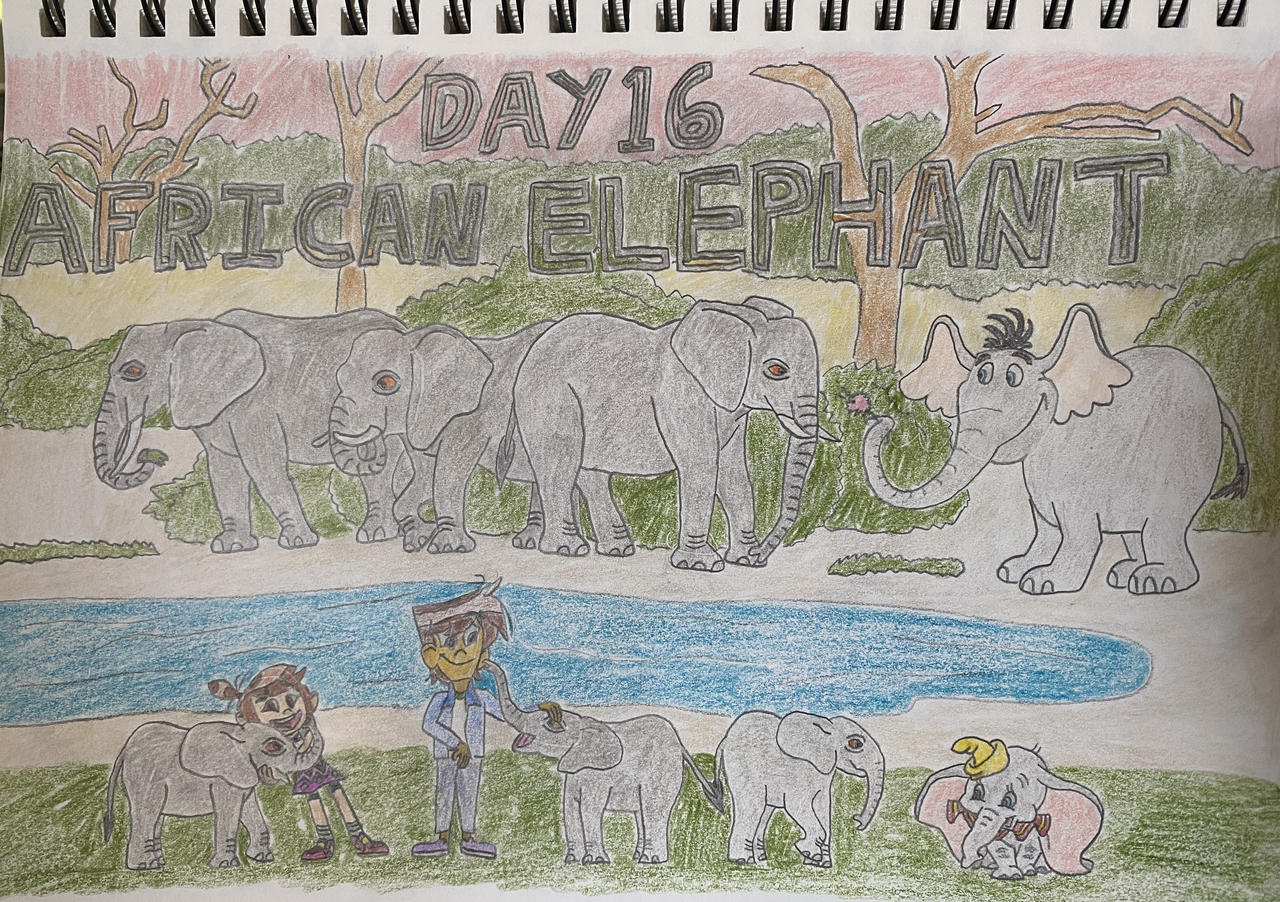 Eleraffe Safari-Tember Day 16 - African Elephant by Eleraffe on DeviantArt