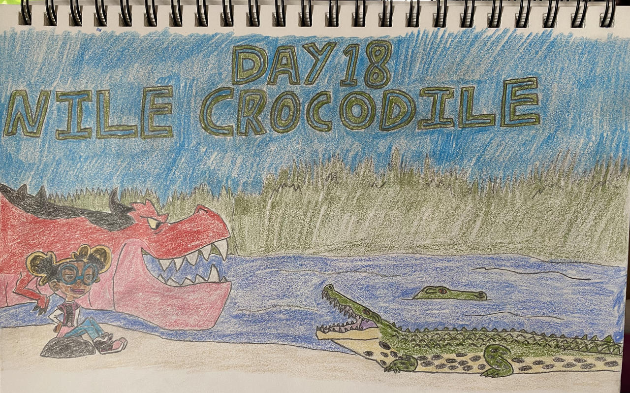 Eleraffe Safari-Tember Day 18 - Nile Crocodile by Eleraffe on DeviantArt