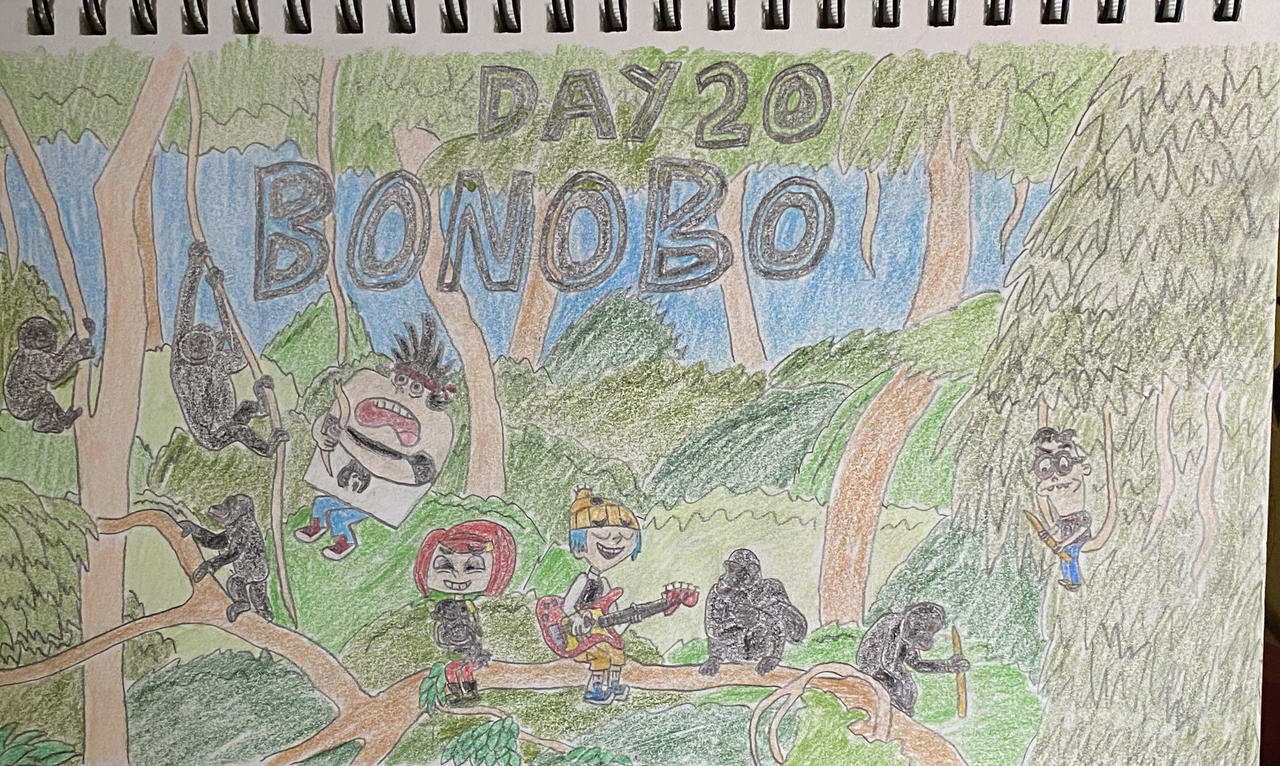 Eleraffe Safari-Tember Day 20 - Bonobo by Eleraffe on DeviantArt