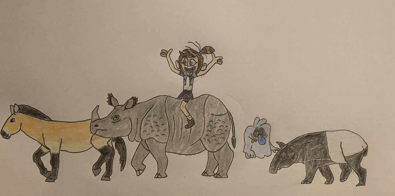 Eleraffe Zoovember 2024: Asian Odd-Toed Ungulates by Eleraffe on DeviantArt
