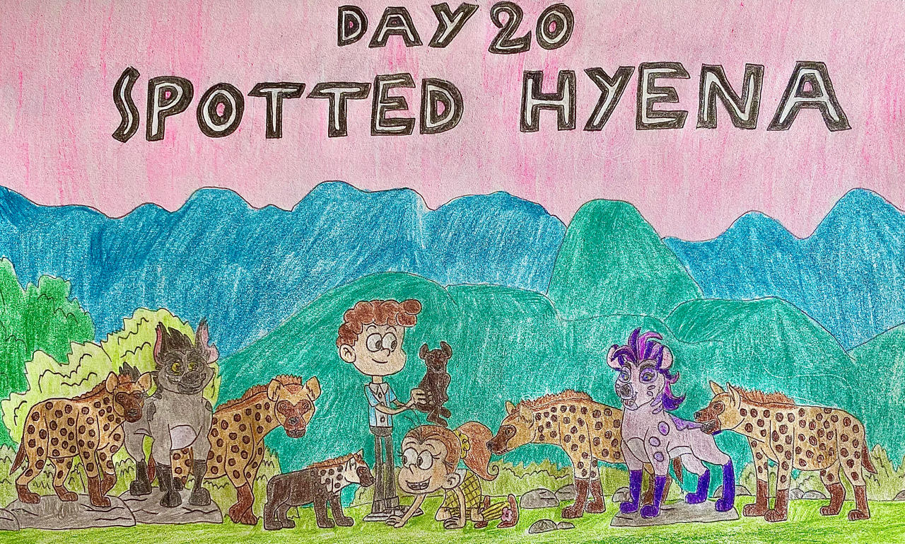 Eleraffe Safari-Tember Day 20 - Spotted Hyena by Eleraffe on DeviantArt