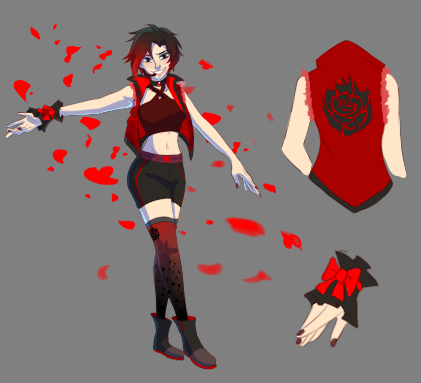 RWBY KPOP Stars Ruby Rose (Main Dancer) by shana340 on DeviantArt