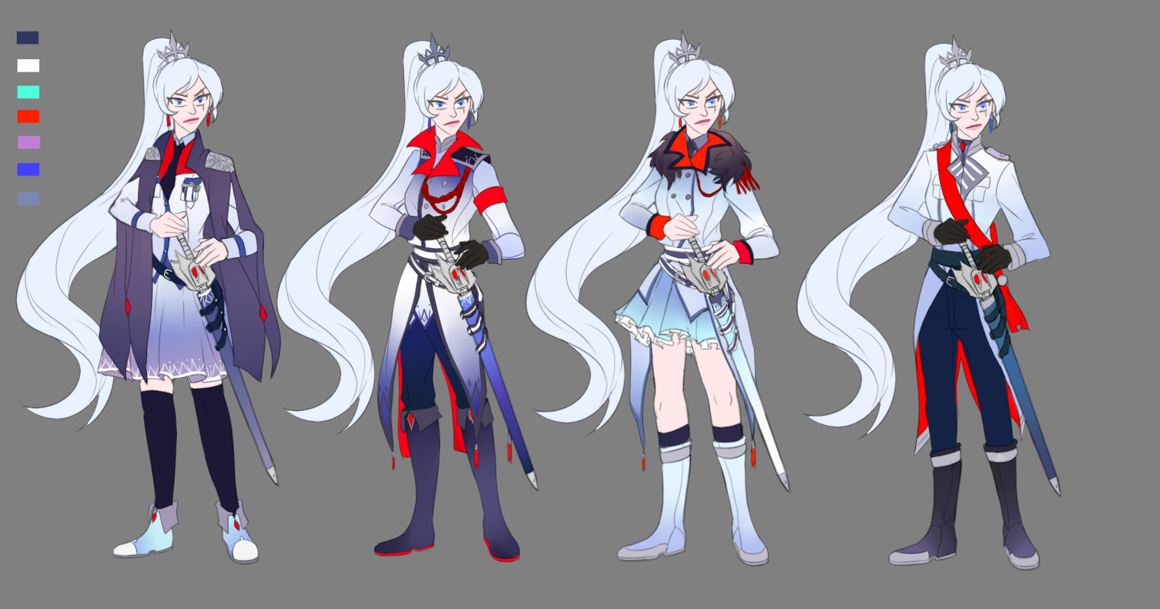 Rwby Weiss Schnee Atlas Military Concepts By Shana340 On Deviantart Weiss S...