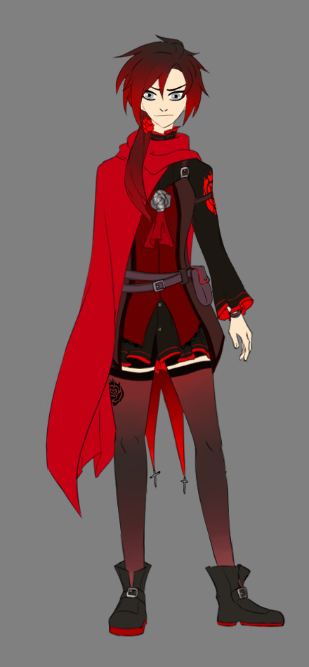 RWBY Dark Path AU Ruby Rose 2nd Concept by shana340 on DeviantArt