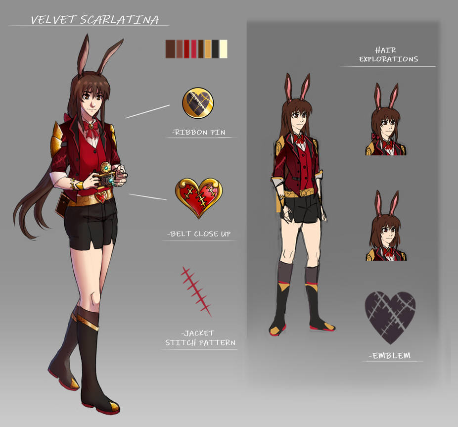 Velvet Redesign Concept Art by shana340 on DeviantArt