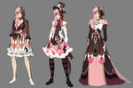 Neopolitan Outfit Designs P.2 by shana340