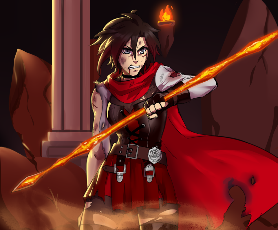 Ruby Fight by shana340 on DeviantArt