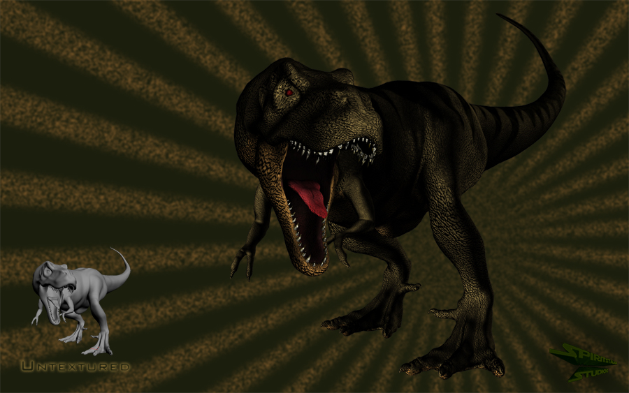 T-Rex Texture WIP 01