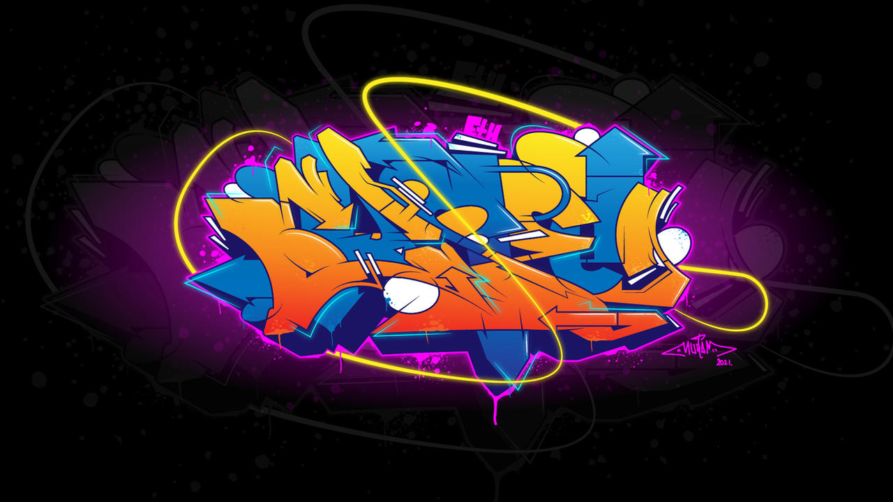 Godspeed Digital Graffiti Letter by Mukam14 on DeviantArt