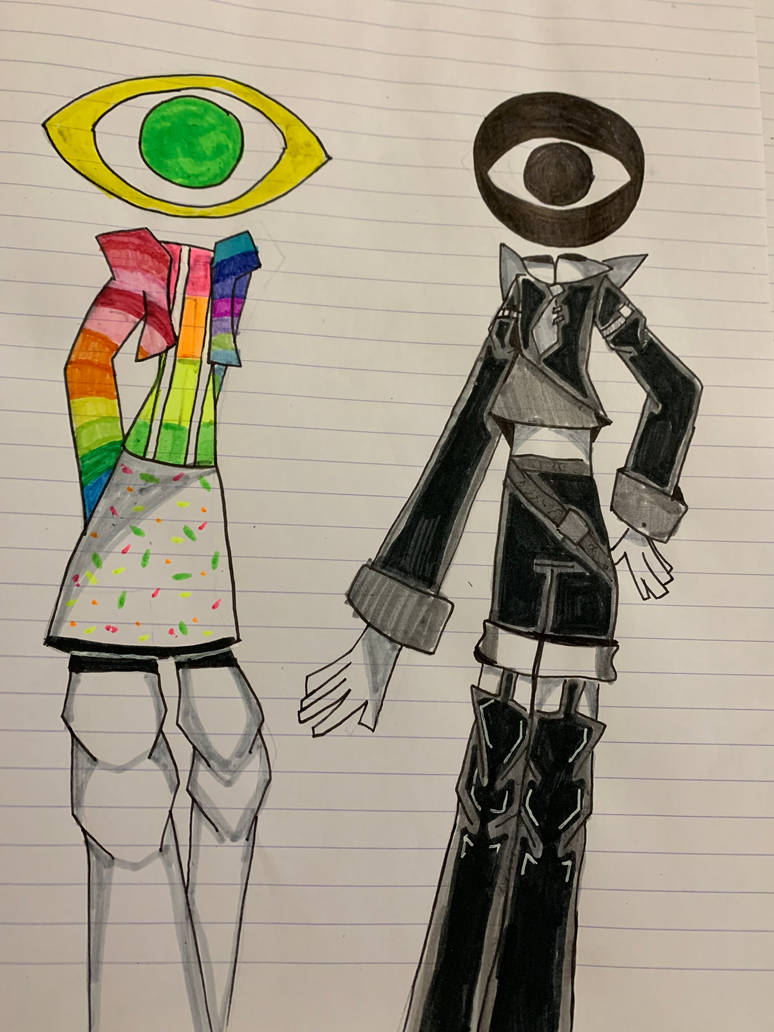 Part Core Characters CBS and Bandeirantes as weirdcore characters by JessArtz55 on DeviantArt