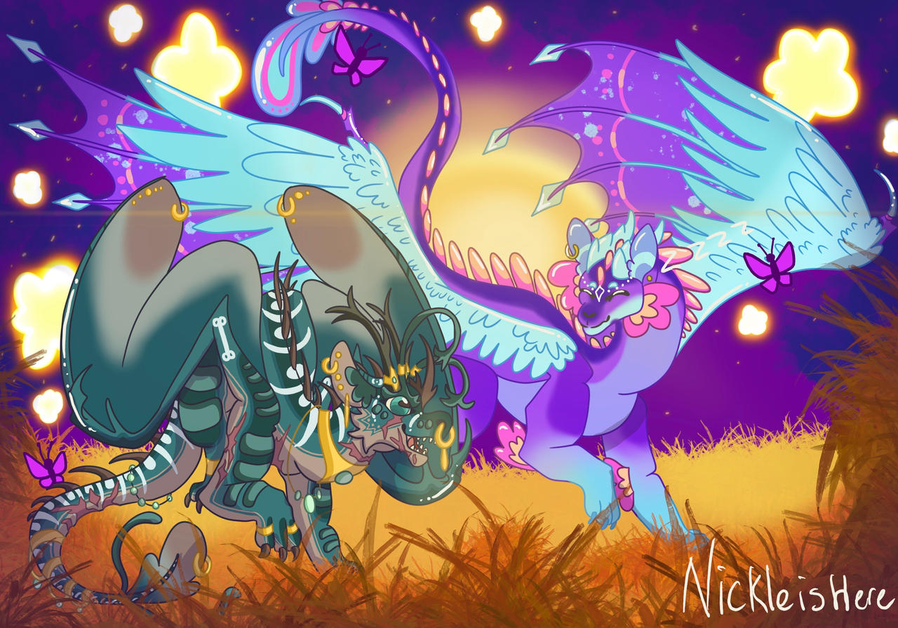 Sapnap as a wings of fire dragon by Nickleishere on DeviantArt