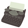 Typewriter Cutie Mark [Request]