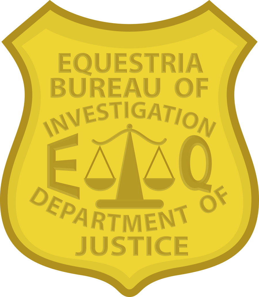 Equestria Bureau of Investigation Badge