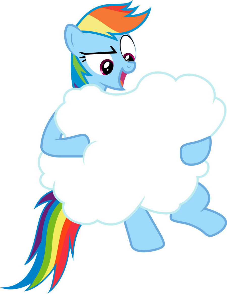 Rainbow Dash: Cloud Wrangling