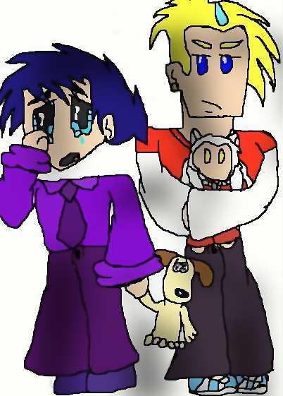 Milo Death Simon Rabbit Chibi Simon and Milo by VickyJ on DeviantArt