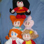 Chibi WarioWare girls plush